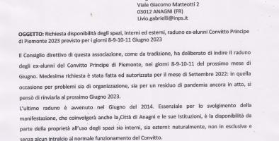 Raduno Nazionale Ex Alunni del Convitto Principe di Piemonte
